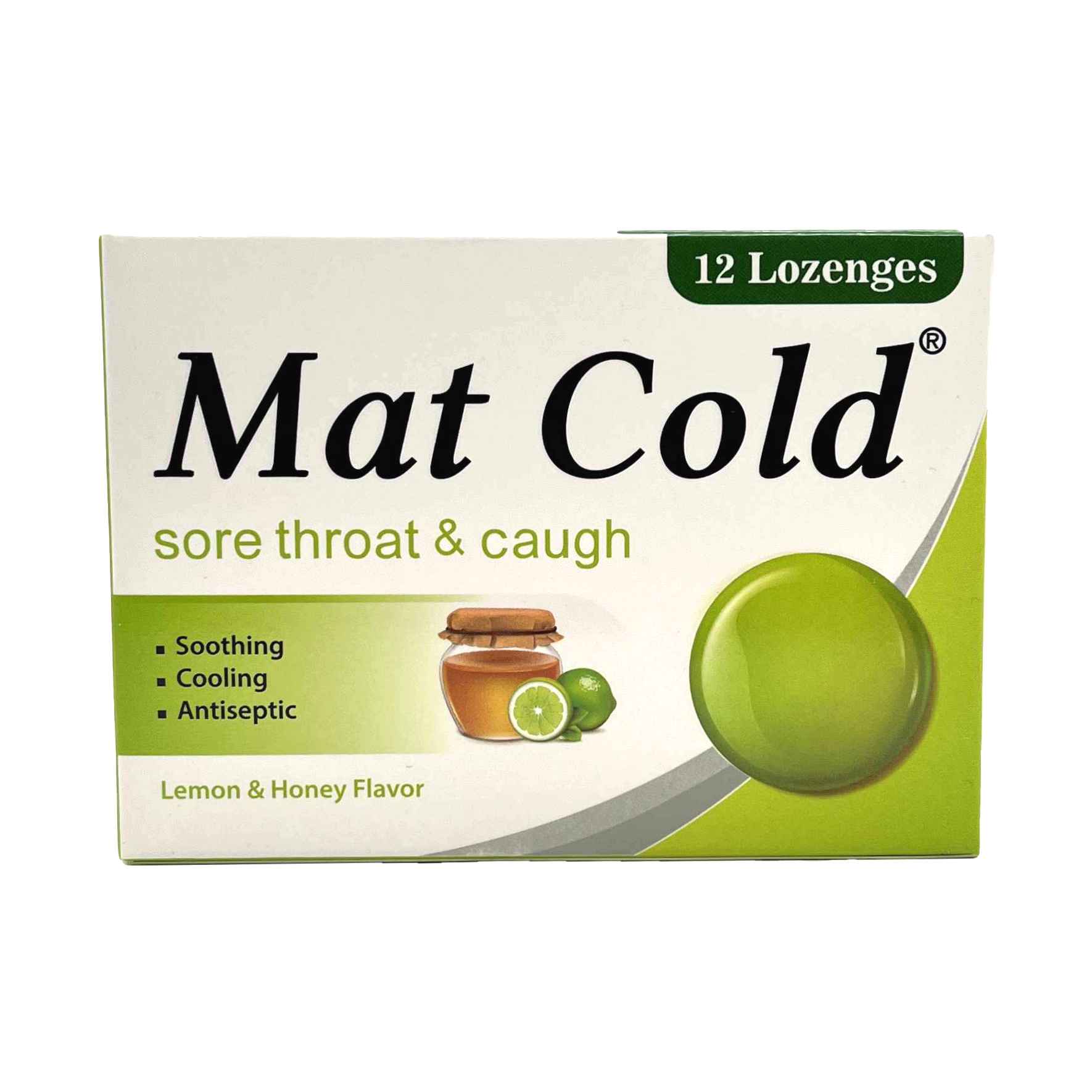 آبنبات سرد مکیدنی جهت گلودرد مت کلد Mat Cold 